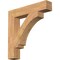 Ekena Millwork Imperial Block Smooth Bracket, Western Red Cedar, 5 1/2"W x 32"D x 32"H BKT06X32X32IMP05SWR - alternate 1